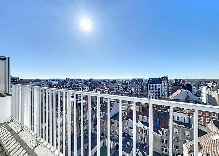 The Happy View - Penthouse Met 2 Terrassen Op De Zeedijk Апартаменты